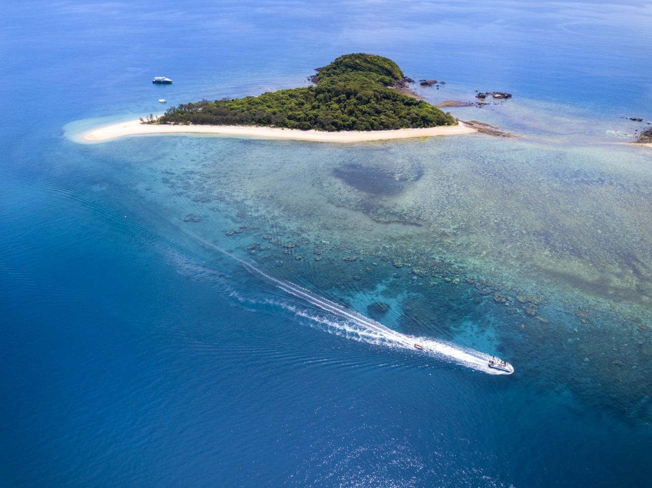 Frankland Islands Reef Cruises - Aerial