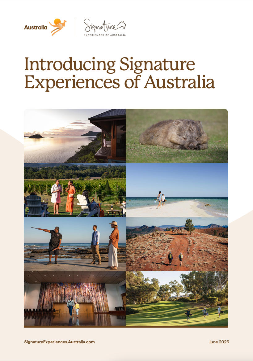 Signature Experiences of Australia Flyer 2026
